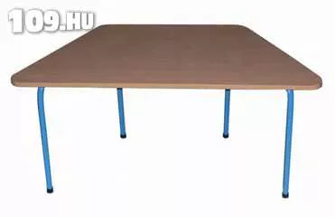 Óvodai csövázas trapéz asztal