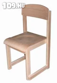 Favázas, keményfa, rakatolható óvodai szék