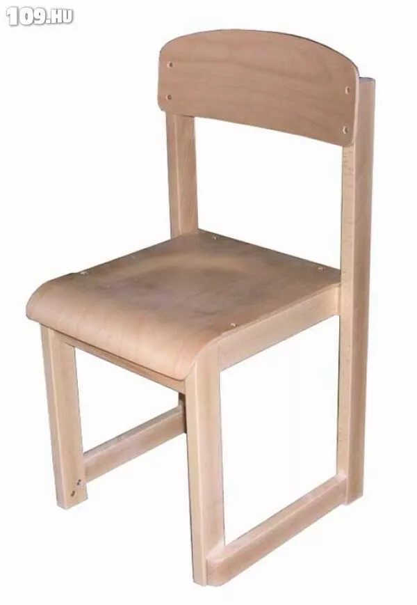 Favázas, keményfa, rakatolható óvodai szék